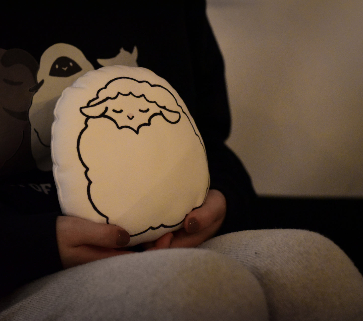 ヨルとわたひつじのクッションセット
